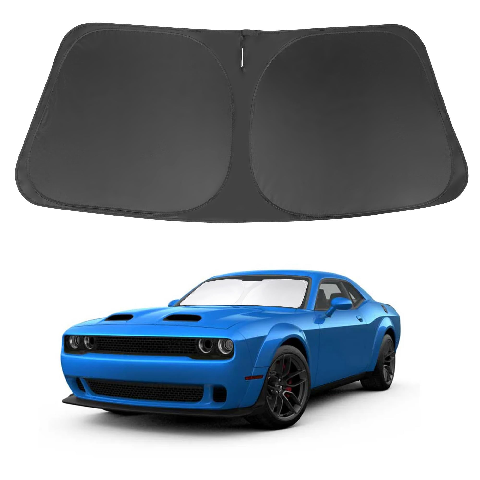 Weathertech Sunshade Window Shade For Dodge Challenger - Front, TS0898, Made In USA