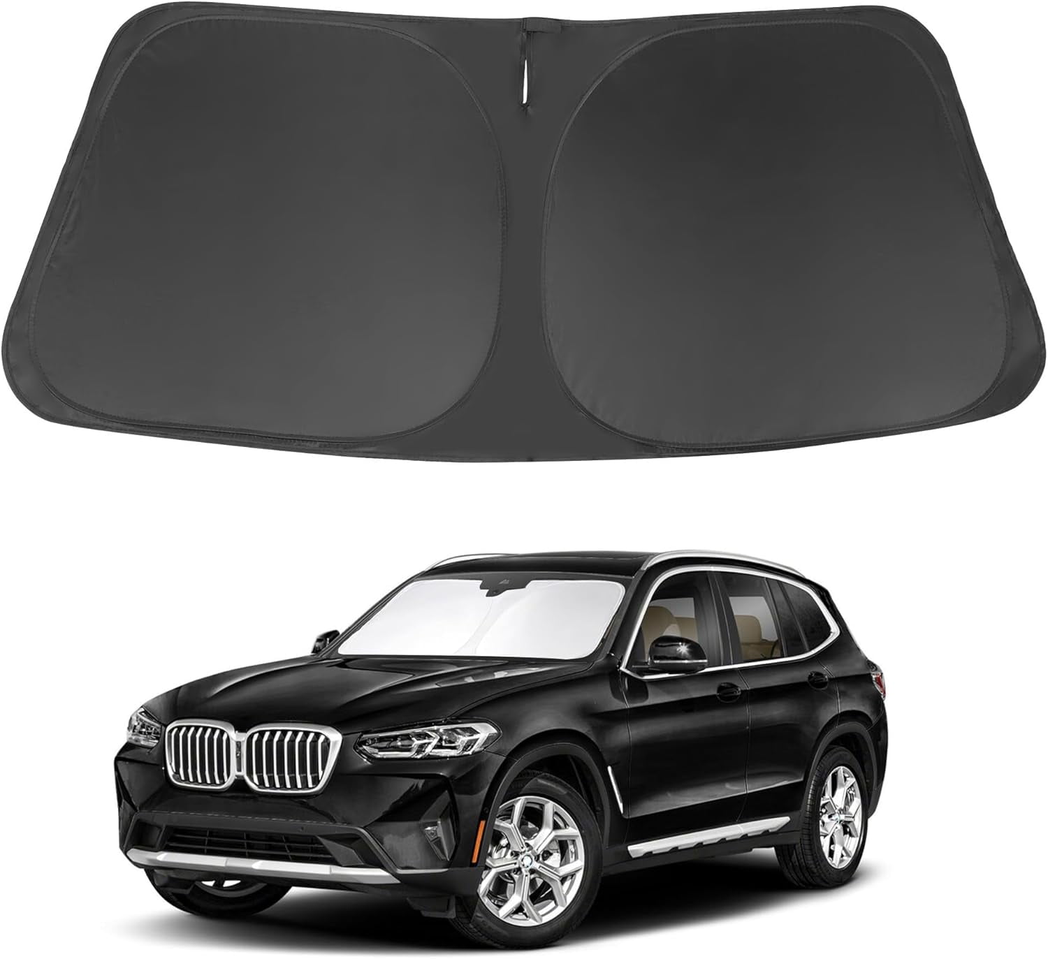 Windshield Sun Shade Compatible with 2018-2024 2025 BMW X3 Accessories ...
