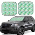 thumbnail image 1 of Windshield Sun Shade, Cute Alpaca 1 Foldable Car Sun Shade Windshield for Front, 2 Pieces, 1 of 7