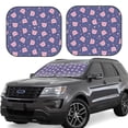 thumbnail image 1 of Windshield Sun Shade, Cute Pig Foldable Car Sun Shade Windshield For Front, 2 Pieces, 1 of 4