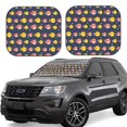 thumbnail image 1 of Windshield Sun Shade, Cute Puffer Fish Foldable Car Sun Shade Windshield For Front, 2 Pieces, 1 of 4