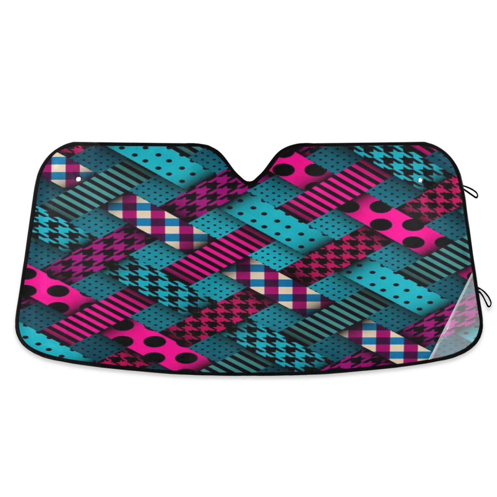Windshield Sun Shade Foldable Car Sun Visor Blocks Max UV Rays for Most ...