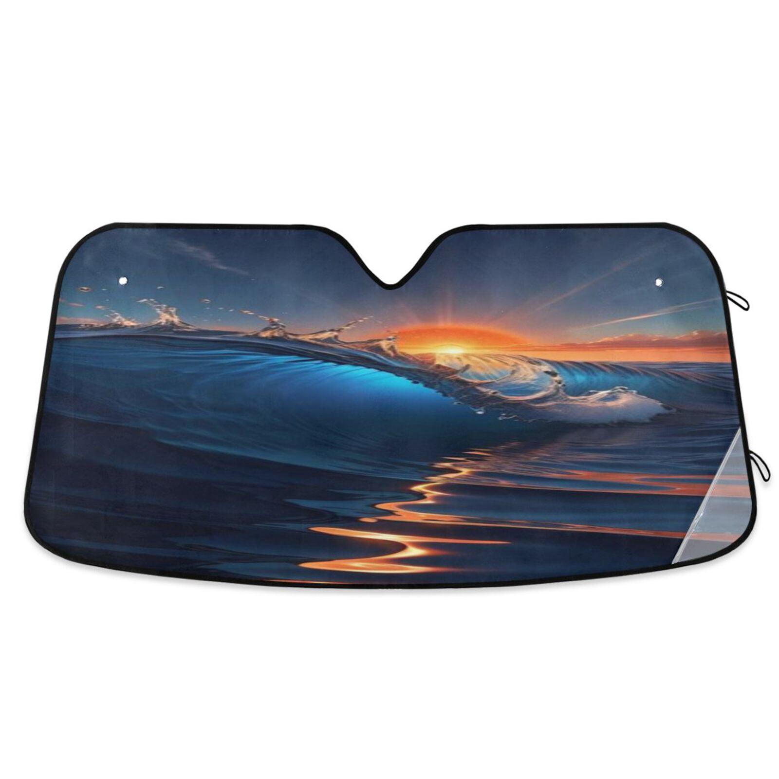 Windshield Sun Shade Foldable Car Sun Visor Blocks Max UV Rays for Most ...