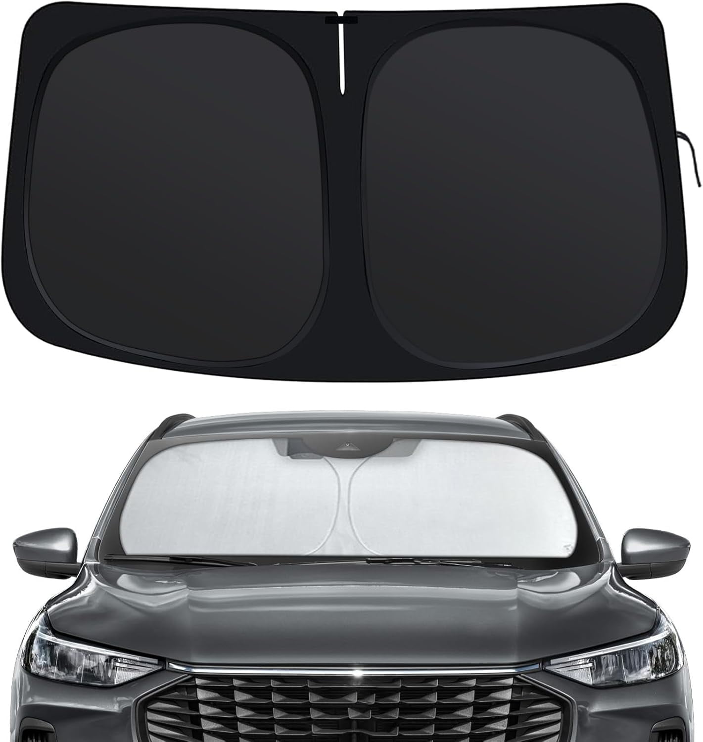 Windshield Sun Shade for Ford Escape 2020-2025, Front Window Shades ...