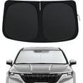 thumbnail image 1 of Windshield Sun Shade for KIA Carnival 2022-2025, Front Window Shades Custom Fit for Carnival, Foldable Car Sun Shield with Steering Wheel Sunshade to Block UV Keep Car Cool, 1 of 7