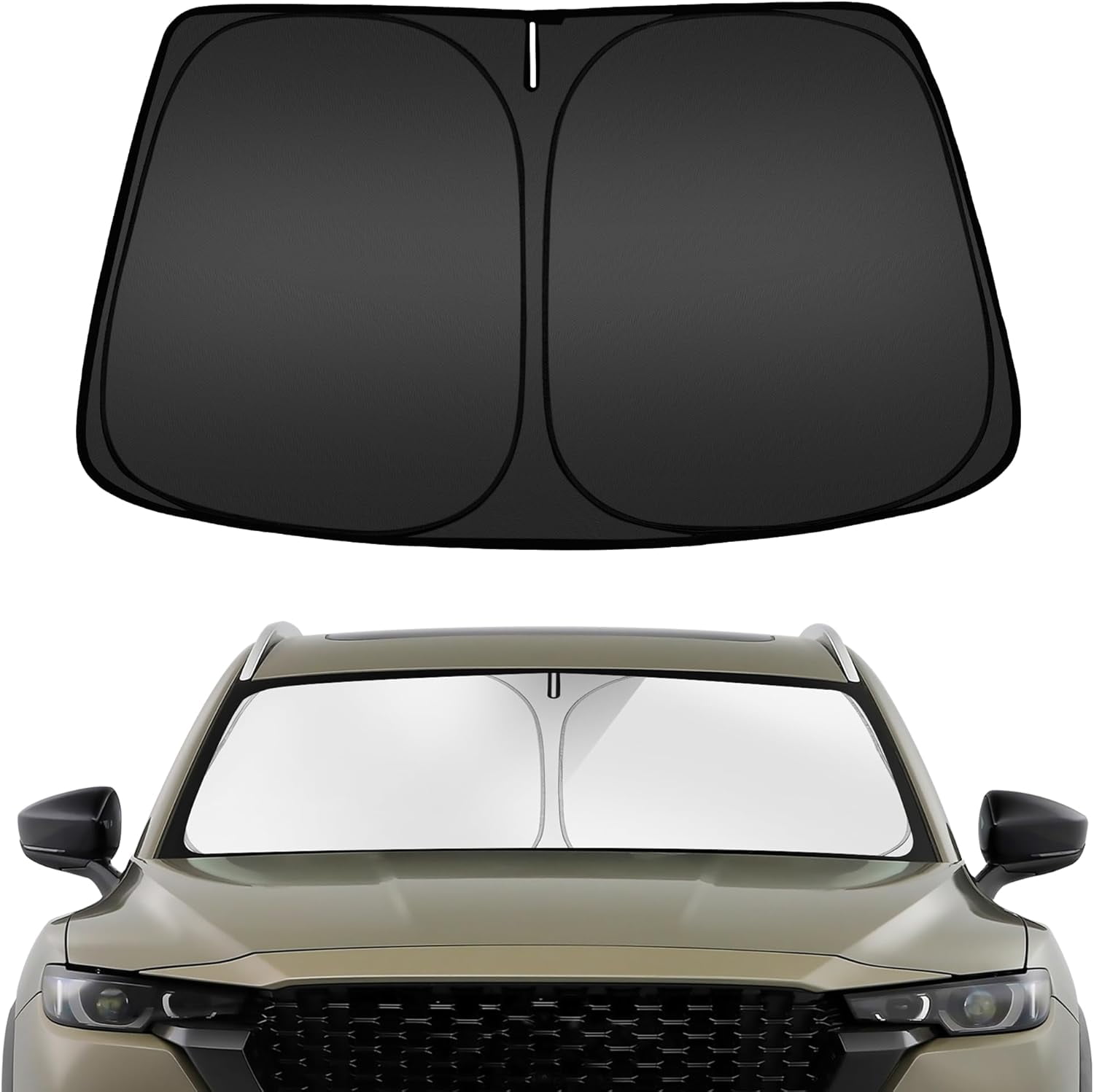 Aazon.co: ARISOTOR Windshield Sun Shade For GC Canyon 2023-2025 - View #7