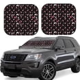 thumbnail image 1 of Windshield Sun Shade, Pinkfeather Bird Foldable Car Sun Shade Windshield For Front, 2 Pieces, 1 of 4