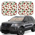 thumbnail image 1 of Windshield Sun Shade, Rose Flowers Foldable Car Sun Shade Windshield For Front, 2 Pieces, 1 of 4