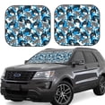 thumbnail image 1 of Windshield Sun Shade, Sea Turtle Life Foldable Car Sun Shade Windshield for Front, 2 Pieces, 1 of 7