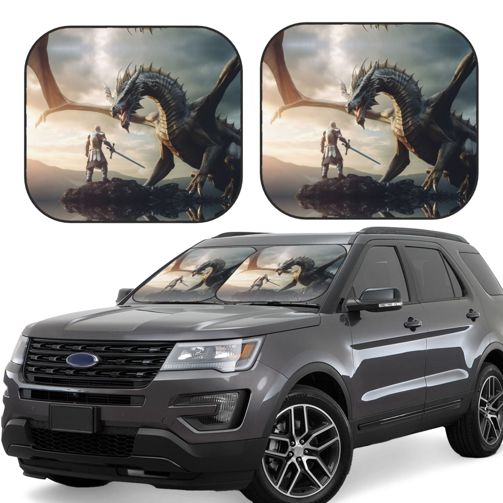 Shaw Ancient Tartan Car Sun Shade - 2 Pieces main image 0