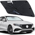 thumbnail image 1 of Windshield Sun Shade Umbrella for Benz E-Class 2016-2026, Foldable Car Sunshade for Front Window with 360° Rotating Shaft, Custom-Fit Parasol para Carro for UV Blocking & Heat Reduction, 1 of 7