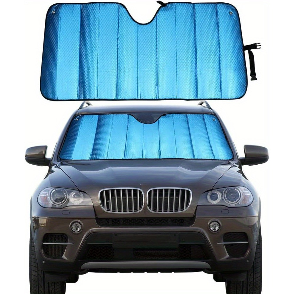 Windshield Sun Shade for Car Pink Thicken 5-Layer UV Reflector Auto ...