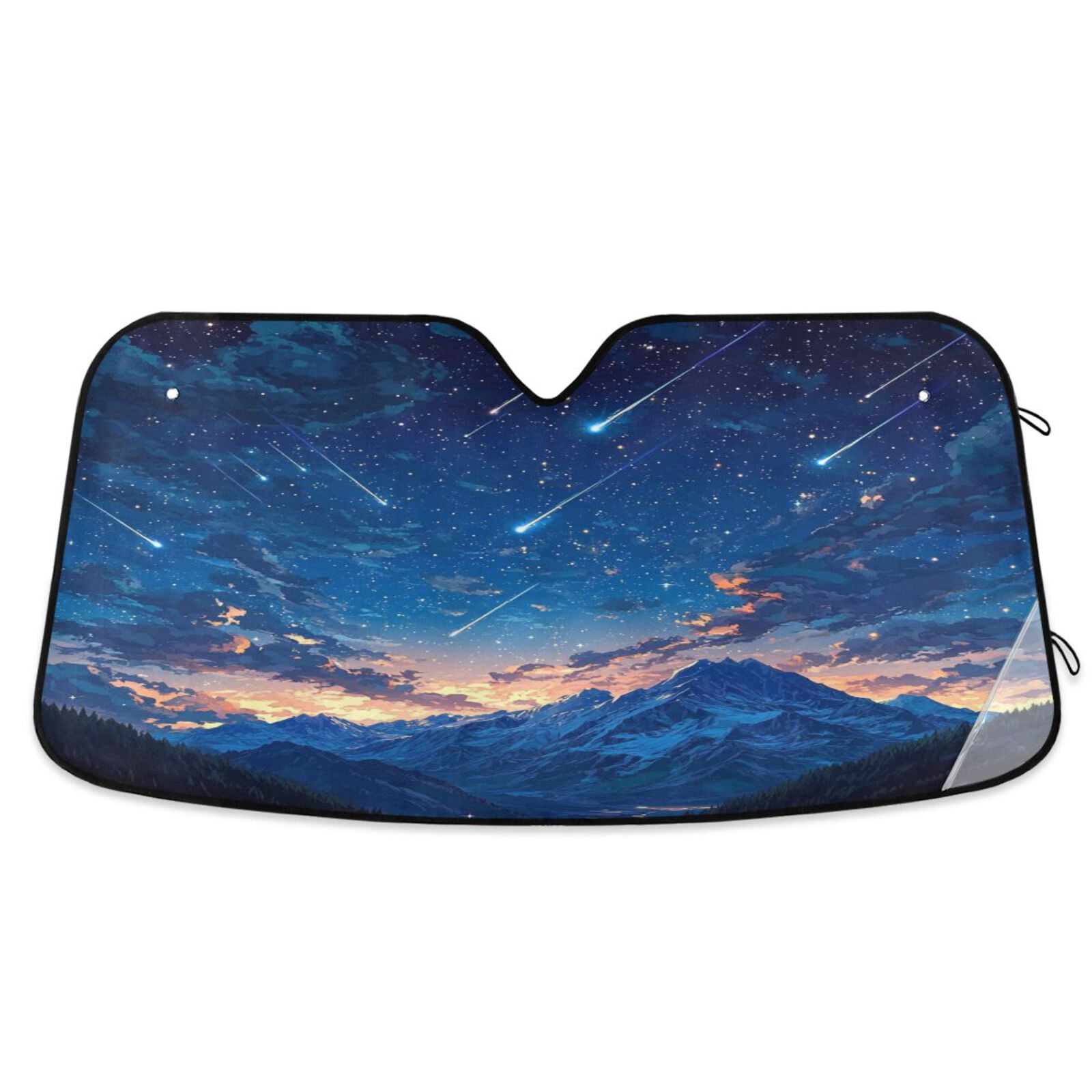 Windshield Sun Shade for Cars, 55"x27.6" Foldable Car Sun Shade with ...