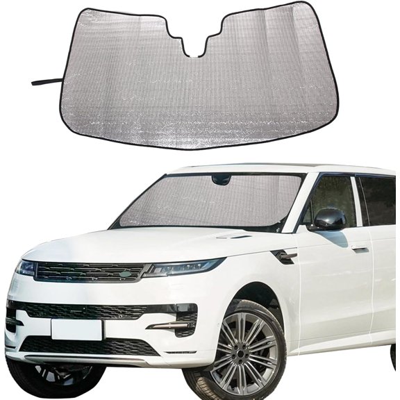 Windshield Sunshade Compatible with Range Rover Sport 2023-2026+, Front Windshield Sunshade Foldable Reflective Sunshade for UV and Sun Auto Interior Accessories (Style A)
