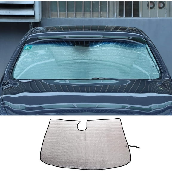 Windshield Sunshade for Infiniti G37 G25 2007-2013 Front Window Sun Shade Foldable Reflective Sun Visor Custom Sunscreen UV Blocker Privacy Protector HeatShield Keeps Your Vehicle Cool (Silver)