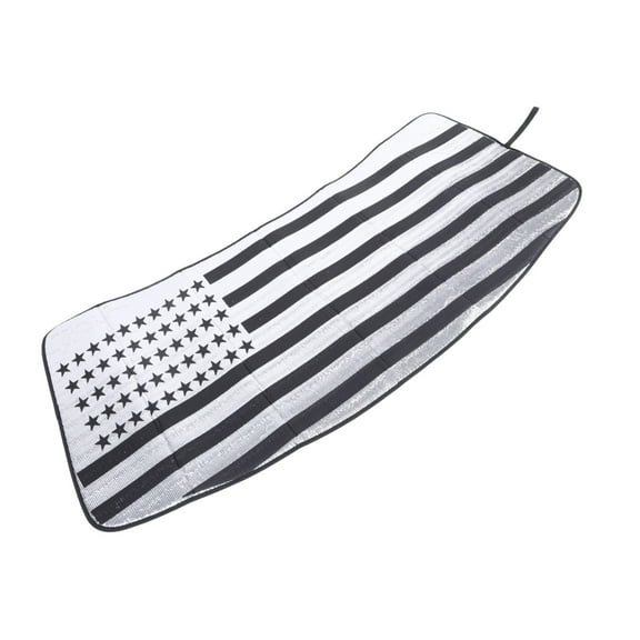 Windshield Sunshade for Land Rover Defender 2020-2023 Front Window Sun Shade Foldable Reflective Sun Visor Custom Sunscreen UV Blocker Privacy Protector HeatShield Keep Your Car Cooler