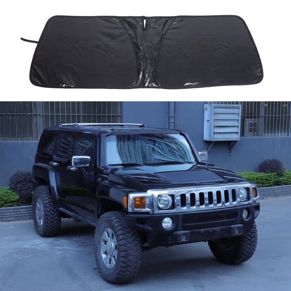 Windshield Sunshade for Hummer H3 2005-2009 Front Window Sun Shade Foldable Reflective Sun Visor
Brand: Tinki