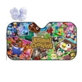 thumbnail image 1 of Windshield Sunshades Animal Crossing Car Windshield Sun Shade Automotive Interior Sun Protection Uv Protection Sun Visors Shade Blocker Accessories M, 1 of 8