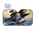thumbnail image 1 of Windshield Sunshades The Legend Of Zelda Car Windshield Sun Shade Automotive Interior Sun Protection Uv Protection Sun Visors Shade Blocker Accessories S, 1 of 8