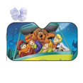 thumbnail image 1 of Windshield Sunshades Scooby Doo Car Windshield Sun Shade Automotive Interior Sun Protection Uv Protection Sun Visors Shade Blocker Accessories, 1 of 8