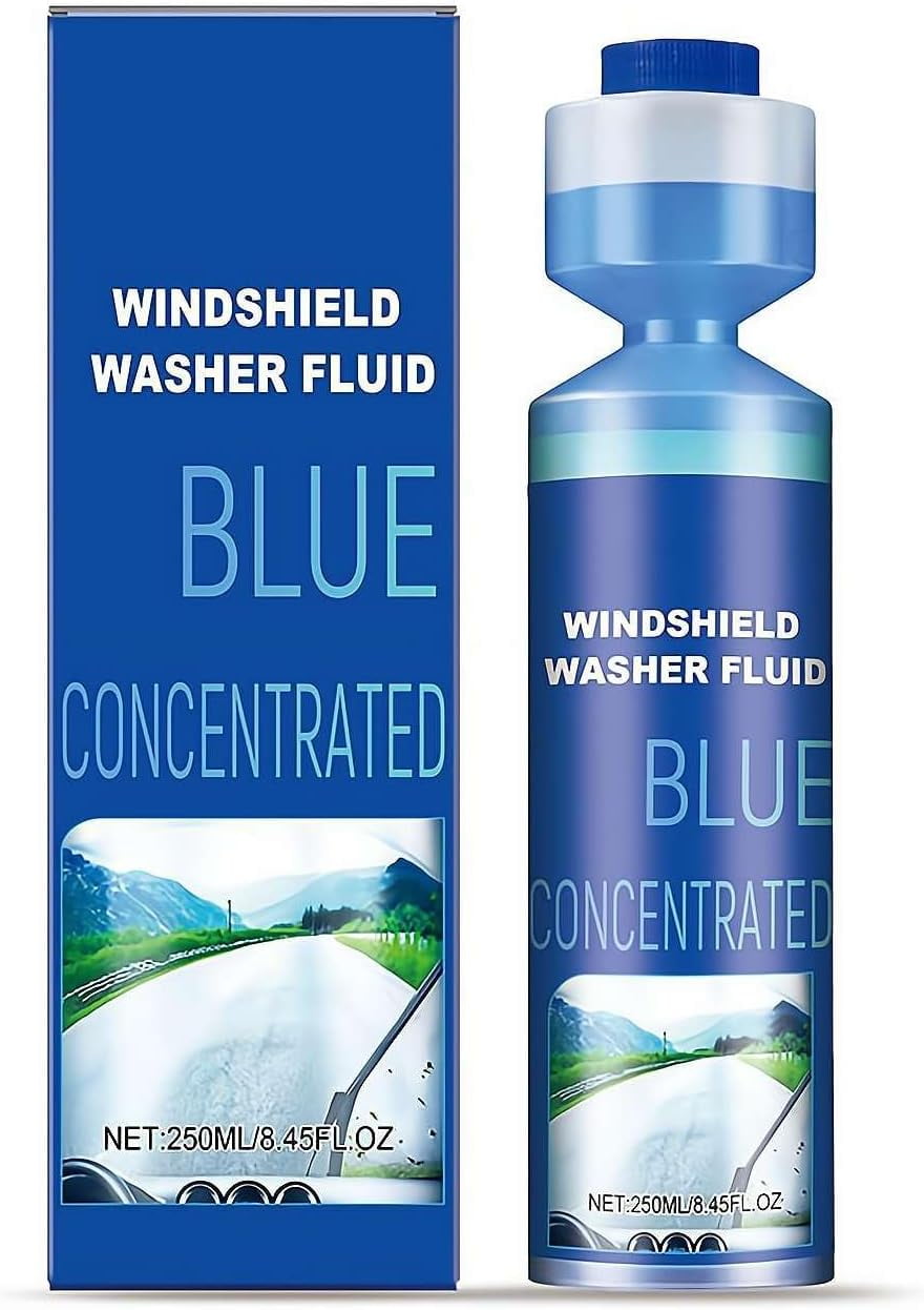 Windshield Washer Fluid, 250ml/8.79 Oz Washer Fluid Car Windshield, Car Window Cleaner, Window Washer Fluid for Cars