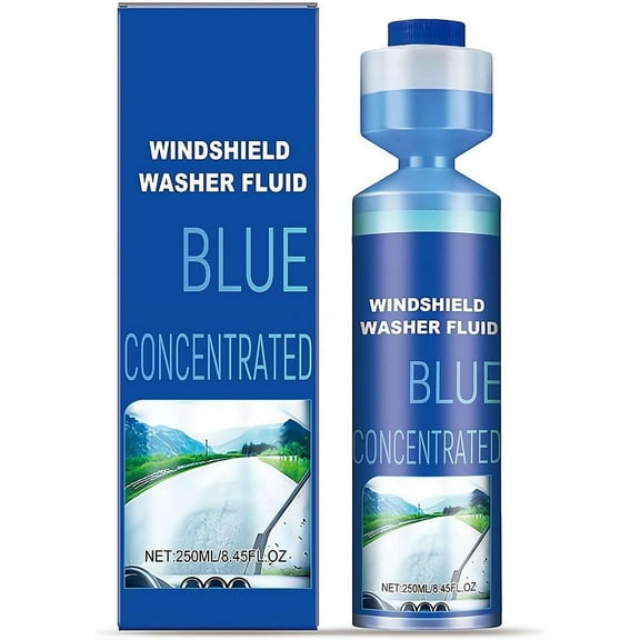 Windshield Washer Fluid, 250ml/8.79 Oz Washer Fluid Car Windshield, Car Window Cleaner, Window Washer Fluid for Cars
