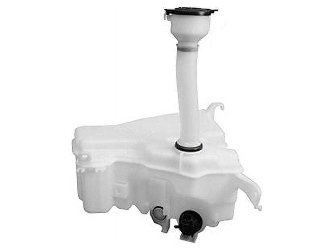 Windshield Washer Fluid Reservoir Tank with Cap, Sensor, and Pump
