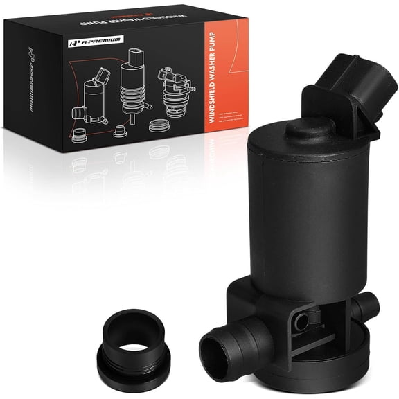 Windshield Washer Pump Compatible with Ford Escape 2001-2007, Escort 1997-2003, Contour 1998-2000 & Mazda Tribute 2001-2006 & Mercury Mariner 2005-2007, Mystique 1998-2000, Tracer 1997-1999