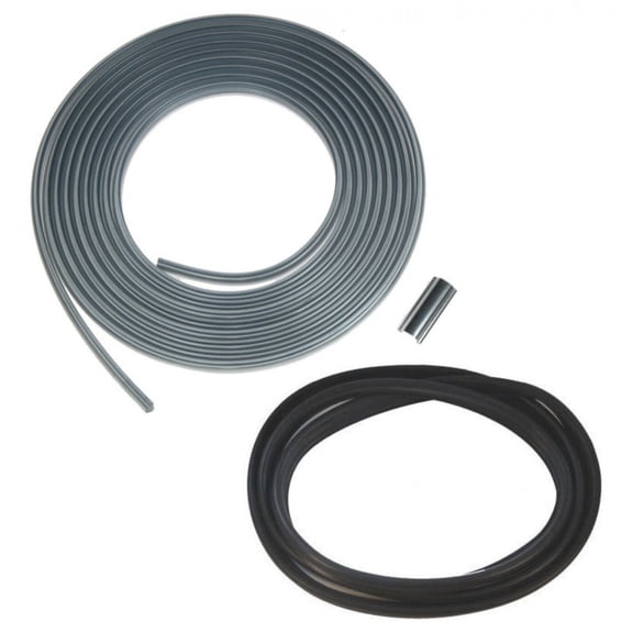Windshield Weatherstrip Seal & Chrome Strip Kit For 1973-1991 Chevrolet