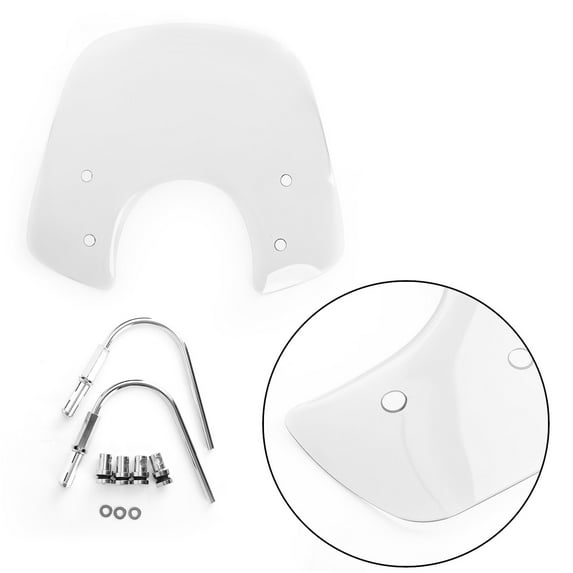 Windshield Windscreen fit for Vespa LX50 LX125 LX150 GT200 GTS300 Super Clear