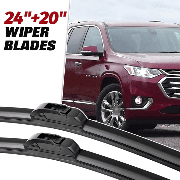 Windshield Wiper Blades 24"+20" Replacement for Chevrolet Traverse 2018, Cadillac XT5 2017-2018