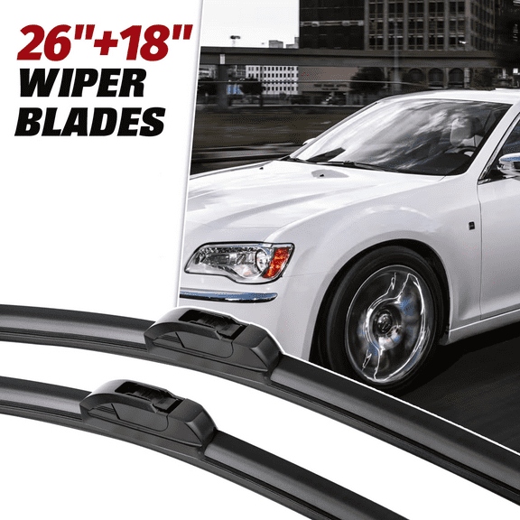 Windshield Wiper Blades 26"+18" Replacement for 2007-2014 Ford Edge, 2014-2017 Lexus GS350