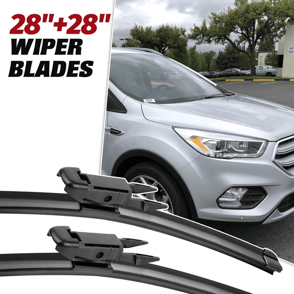 Windshield Wiper Blades 28"+28" Replacement for Ford Edge 2015-2021,Ford Escape 2013-2019,Ford Focus 2012-2018