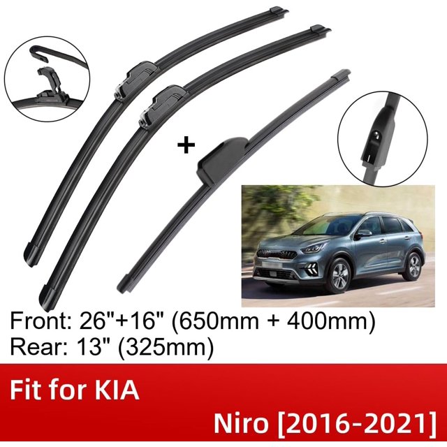 Windshield Wiper Blades Replacement For 20162021 Kia Niro, Original Factor