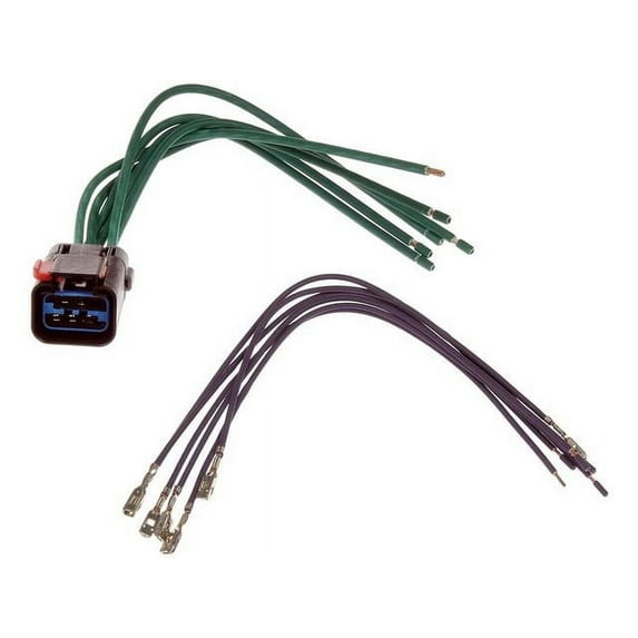 Windshield Wiper Motor Connector - Compatible with 2003 - 2004 Dodge Ram 3500