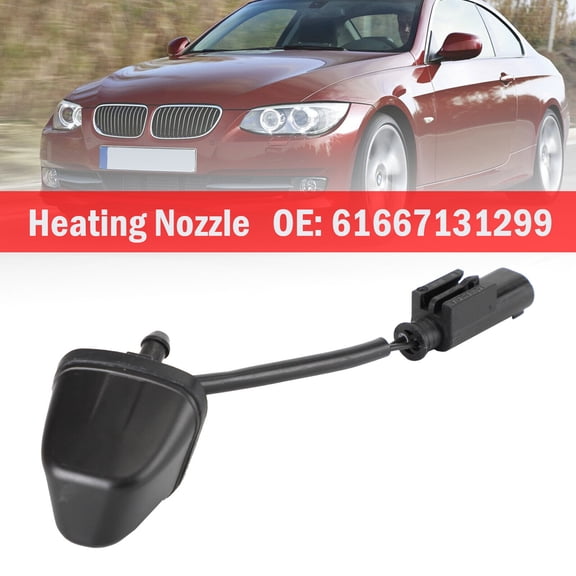 Windshield Wiper Nozzle Spray Jet Heated for BMW E90 E91 E92 E93 61667131299