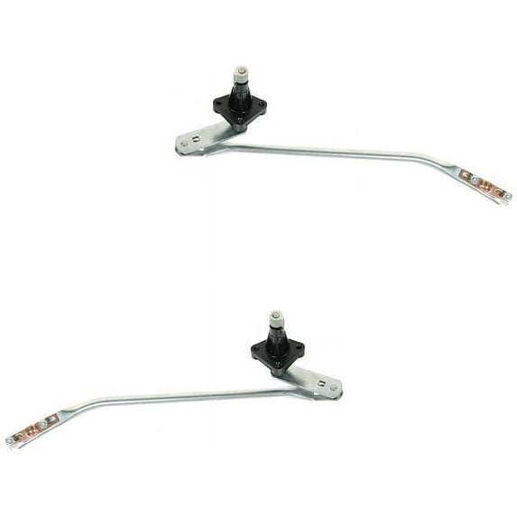 Windshield Wiper Transmission Frame Set 2 Piece Set - Compatible with 1992 - 1999 Chevy C1500 Suburban 1993 1994 1995 1996 1997 1998