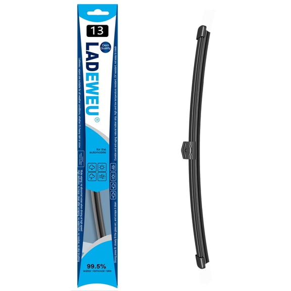 LADEWEU® 13" Rear Wiper Blade Replacement For Audi Q3 2019-2025 Q5 2009-2017 SQ5 2014-2017 BMW X1 2016-2023 X2 2018-2023 Porsche Cayenne 2011-2023,BACK Windshield Wiper Blade