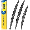 thumbnail image 1 of Windshield Wipers Replacement for Jeep Patriot 2017-2007 Premium All-Weather Front & Rear Wiper Blades 21"+21"+10"-OEM Original Factory Quality(Set of 3), 1 of 9