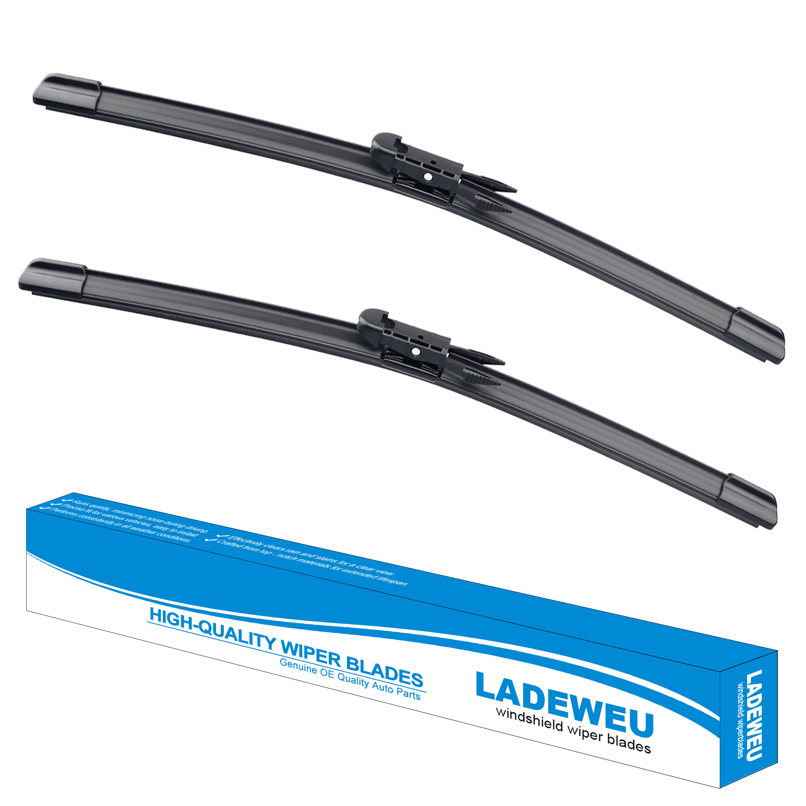 Windshield Wipers Replacement for Lincoln MKS 2009-2016 Ford Taurus 2010-2018 Ford Police Interceptor Sedan 2017-2018 All Weather Winter Original Equipment Front Wiper Blades Set 26"+20"  (Pack 2)