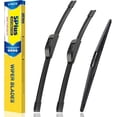 thumbnail image 1 of Windshield Wipers Replacement for Mazda CX-30 2024-2020, Acura RDX 2018-2007 Premium All-Weather Front & Rear Wiper Blades 26"+16"+14"-OEM Original Factory Quality(Set of 3), 1 of 10