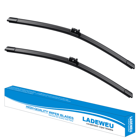 LADEWEU 2 Wipers 26"+24" for Mercedes-Benz Sprinter 2019-2023 Sprinter 1500 2019-2023 Sprinter 2500 2019-2023 All Weather Original Equipment Automotive Replacement Front Windshield Wiper Blade
