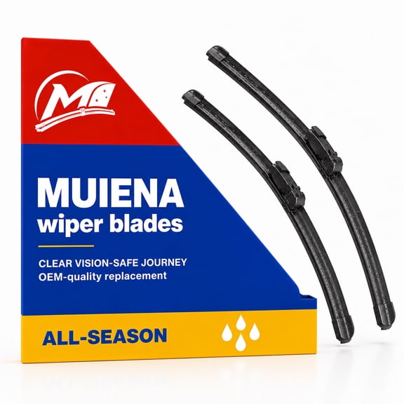 MUIENA Windshield Wipers Replacement for Tesla Model Y 2020-2025,OEM Quality Premium All-Season Wiper Blades-26"+20"(Set of 2)