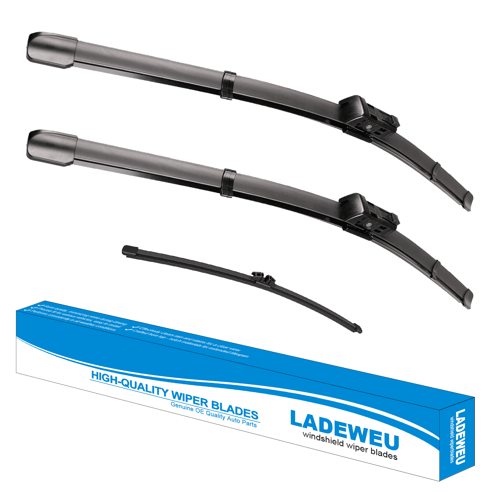 Windshield Wipers Replacement for BMW X5 2019-2025 X6 2020-2025 All Weather Winter Original Equipment Front Rear Wiper Blades Set 26"+20"+13"(Pack 3)