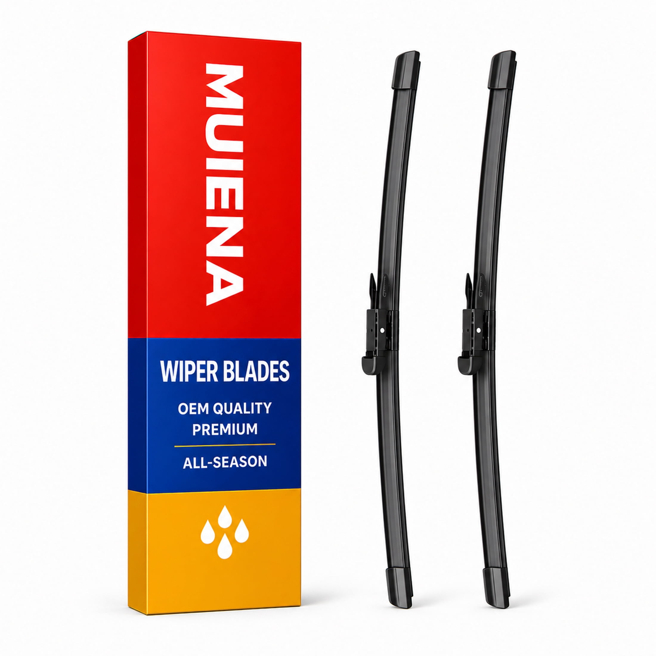 MUIENA Windshield Wipers Replacement for 2014-2020 BMW M4 428i 435i,2015-2013 BMW X1,2012-2013 BMW 320i,OEM Quality Premium All-Season Wiper Blades-24"+17"(Set of 2)