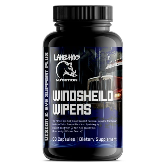 LANE HOG NUTRITION Windshield Wipers Vision + Eye Support, 60 Capsules