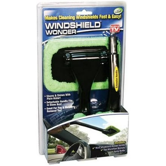 Package of 2: Windshield Wonder Microfiber Long Handled Cleaning Tool 3586-12