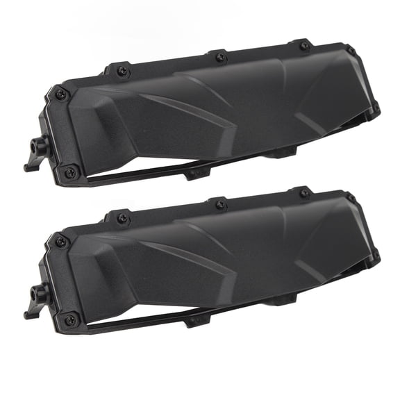 Windshields Vent Install Kits, Adjustable Louvers UTV Windshield Vent Kit Perfect Match For Hard Coated Polycarbonate Glass