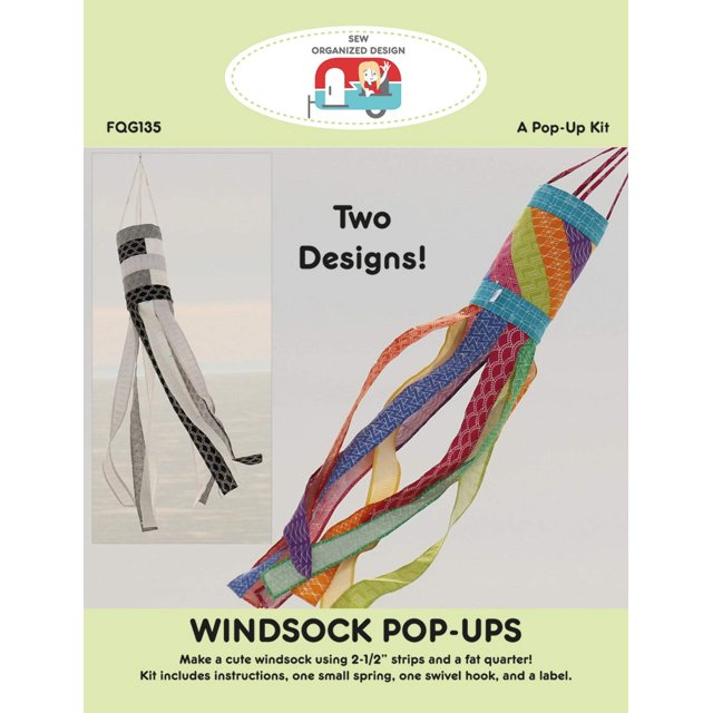 Windsock Pop Up Sewing Pattern Kit by Joanne Hillestad of Sew Organized ...