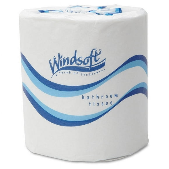 Windsoft Bath Tissue 2 Ply, White Tissue